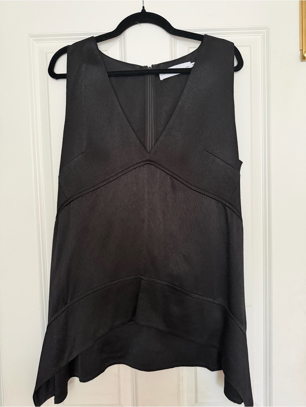 PROENZA SCHOULER WHITE LABEL
Liz satin-crepe top size 10